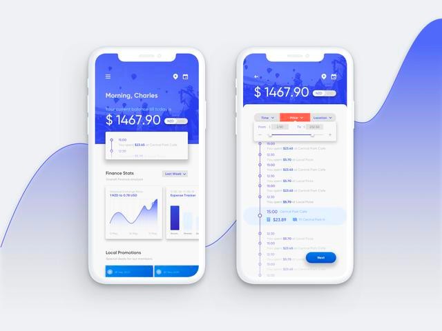 国外APP界面设计欣赏！交互是一种艺术|华体网页版app开发公司